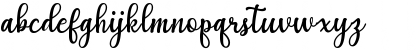 Download Agnetha Regular Font Lowercase Preview
