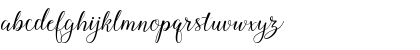 Download Amberlyn Script Regular Font Lowercase Preview