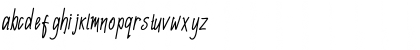 Download Andeldow Regular Font Lowercase Preview