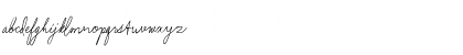 Download Anndanlusia Regular Font Lowercase Preview