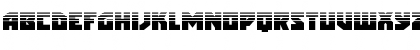Download Arctic Guardian Halftone Regular Font Lowercase Preview