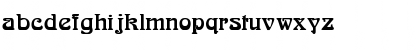 Download ArnoldBoecklin-ExtraBold Regular Font Lowercase Preview