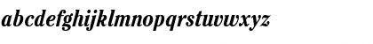 Download Cheltenham Condensed SSi Bold Condensed Italic Font Lowercase Preview