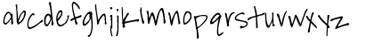 Download B-McE Regular Font Lowercase Preview