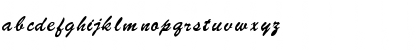 Download Bethaney Regular Font Lowercase Preview