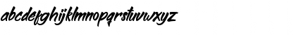 Download Bethsy Bethsy Font Lowercase Preview