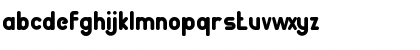 Download BigBOBY Demo Rounded Regular Font Lowercase Preview