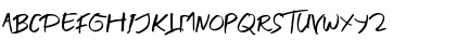 Download BLENDER BRUSH Regular Font Lowercase Preview