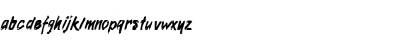 Download Boomboyah Regular Font Lowercase Preview