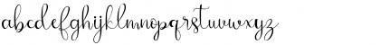 Download Bougainvillea Regular Font Lowercase Preview