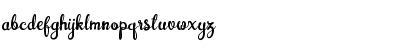 Download Brazilian Script Fill Regular Font Lowercase Preview