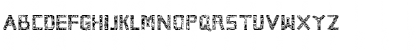 Download Broken Cyborg Pro Regular Font Lowercase Preview