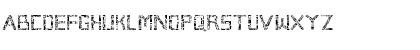Download Broken Cyborg Regular Font Lowercase Preview