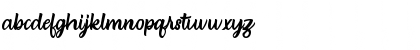 Download Brongline Presiom Regular Font Lowercase Preview