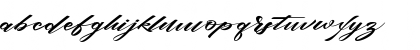 Download bruke Regular Font Lowercase Preview