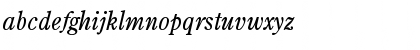 Download Bucolic Modern Italic Regular Font Lowercase Preview