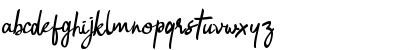 Download Burgandi Regular Font Lowercase Preview