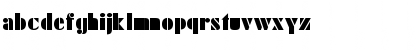 Download Burnette Heavy Regular Regular Font Lowercase Preview