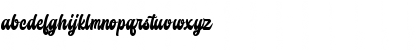 Download Butchery Regular Font Lowercase Preview