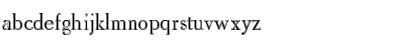 Download CheltenhamOldStyTIn1 Regular Font Lowercase Preview