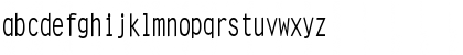 Download Clean-Condensed Normal Font Lowercase Preview
