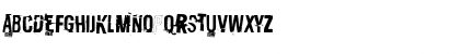 Download Destroy X Demo Regular Font Lowercase Preview