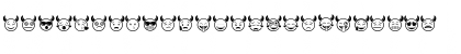 Download Devil Emoji Regular Font Lowercase Preview