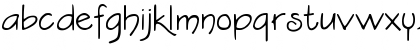 Download DJB Constance Beauregard Regular Font Lowercase Preview