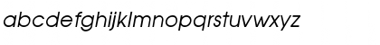 Download Driscoll-Thin-Italic Regular Font Lowercase Preview