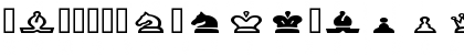 Download ChessPiece Extended Font Lowercase Preview