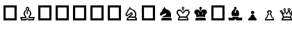 Download ChessPiece Regular Font Lowercase Preview