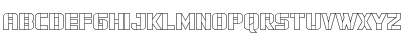 Download Force Commander Outline Regular Font Lowercase Preview
