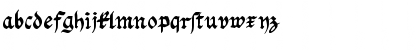 Download Fraktur Handschrift Regular Font Lowercase Preview