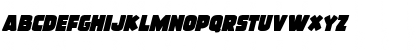 Download Frost Giant Staggered Italic Italic Font Lowercase Preview