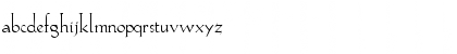 Download Gabel Lite Regular Lite Font Lowercase Preview