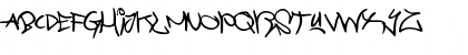 Download Graffiti Street Balloon Regular Font Lowercase Preview