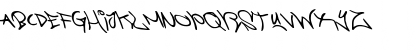 Download Graffiti Street Leftalic Italic Font Lowercase Preview