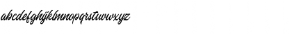 Download Hancock Script Regular Font Lowercase Preview