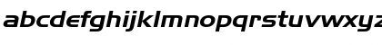 Download Hanzel-Extended Italic Font Lowercase Preview