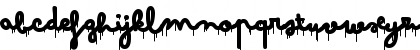 Download Bimbo Dripping Jumbo Font Lowercase Preview