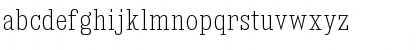 Download Kingsbridge Condensed ExtraLight Font Lowercase Preview