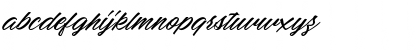 Download Mellissa Personal Use Regular Font Lowercase Preview