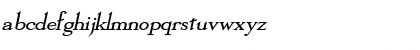 Download Olympus-Extended Bold Italic Font Lowercase Preview