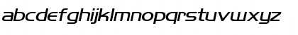Download Orbit-Extended Italic Font Lowercase Preview