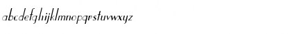 Download Parisian-Thin Italic Italic Font Lowercase Preview