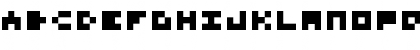 Download Pixel rocks Regular Font Lowercase Preview