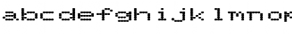 Download Pixel_Screen_Font-Light Ex Regular Font Lowercase Preview
