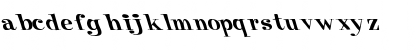 Download Pixie Leftified Font Regular Font Lowercase Preview