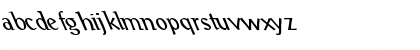 Download Post Antiqua-Roman  Leftified Regular Font Lowercase Preview
