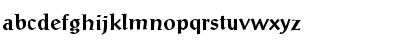 Download PostAntiqua-SemiBold Regular Font Lowercase Preview